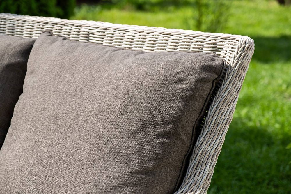 "Гляссе" лаунж-зона из искусственного ротанга, цвет бежевый