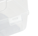 Коробка для хранения обуви прозрачная 610*340*130 М2870