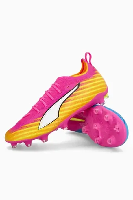 Бутсы Puma Ultra 6 Pro FG/AG Junior - розовый