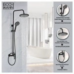 Стойка JUNIOR Black душевая BOCH MANN BM8576