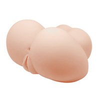 Вибромастурбатор 16,6х15х10,3см (вагина и анус) Baile Crazy Bull Realistic Busty Butt BM-009141Z-1