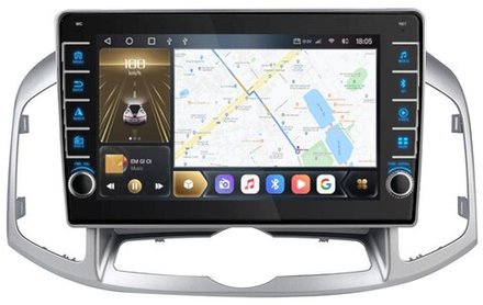 Магнитола для Chevrolet Captiva 2011-2015 - Carmedia OL-1276 (крутилки) QLed, Android 10, ТОП процессор, CarPlay, SIM-слот