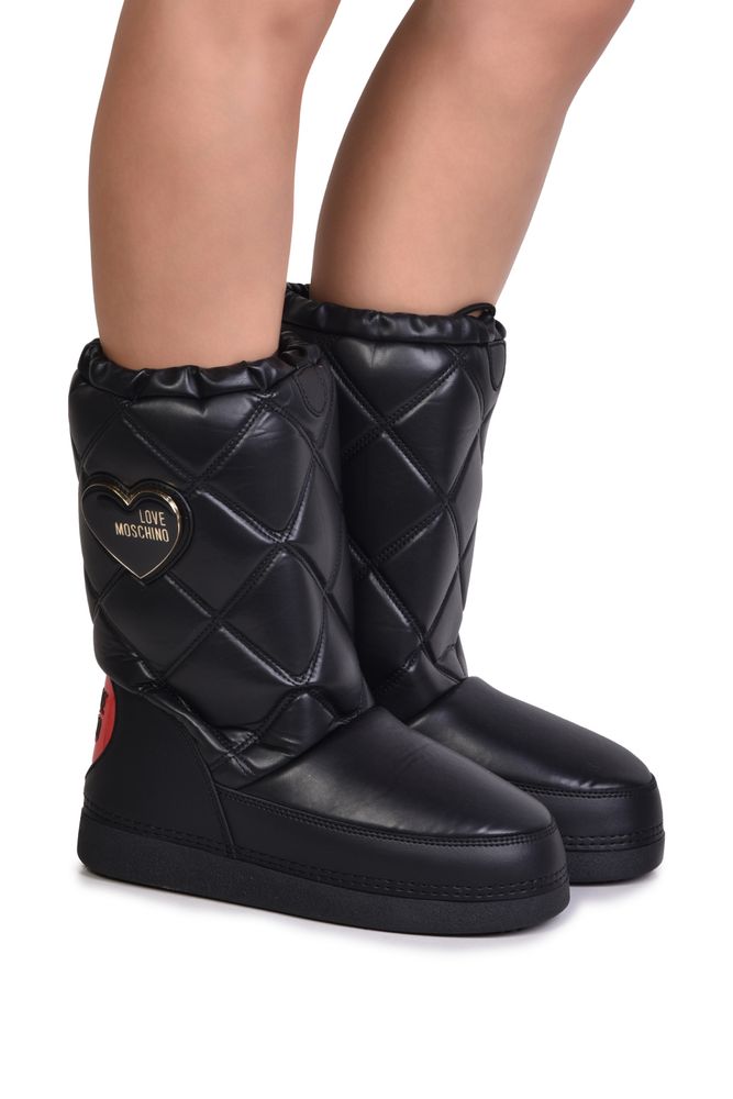 Дутики жен LOVE MOSCHINO