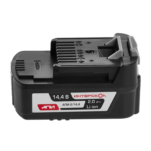 Аккумуляторный слайдерный блок ИНТЕРСКОЛ АПИ-2/14,4, Li-Ion, 14.4 В, 2 Ач, 1 шт. (2400.018)