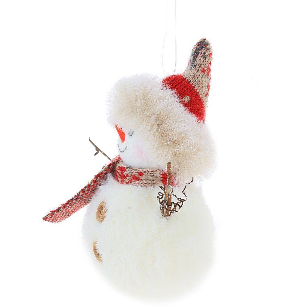 GAEM Изделие декоративное подвесное "Снеговик", L11,5 W6 H13 см, 2в.