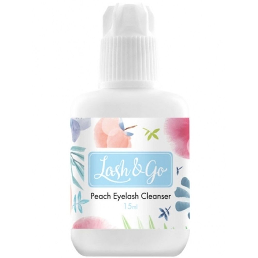Обезжириватель для наращивания ресниц с ароматом персика «Anna», Lash&amp;Go, 15 мл.