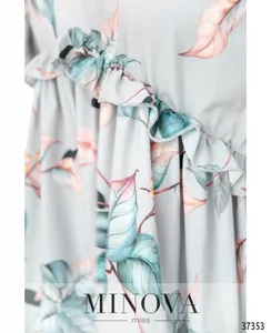 Платье 3131-серый Minova