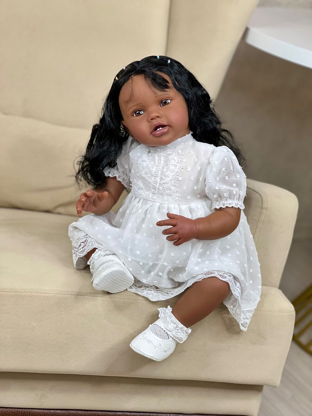 Кукла Реборн мягконабивная 60см (FA-975)