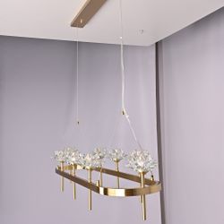 Подвесная Люстра Lotos Long 8 By Imperiumloft