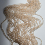 Шпинель синтетическая "Шампанское" с покрытием, 2мм, шар, микроогранка