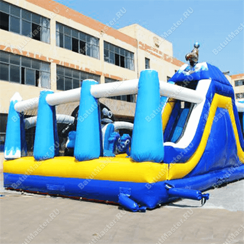 Коммерческий надувной батут "Океан"