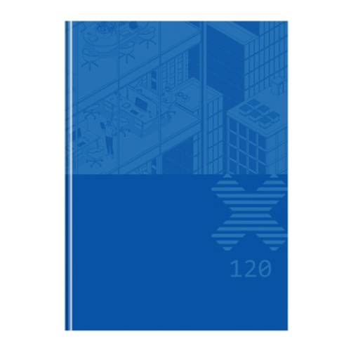 Бизнес-блокнот А4, 120л., BG "Office time", матовая ламинация И