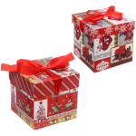 Коробка подарочная «Зимняя история» 10*10*10 см