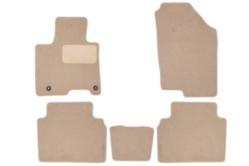 Коврики в салон для HYUNDAI Tucson, 2021-, кроссовер, 5шт. (текстиль) KLEVER0402007822112KH