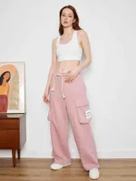 Брюки Toccotwo Карго Розовые