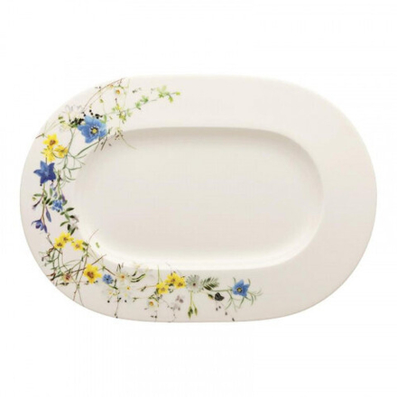 Блюдце Rosenthal Brillance Fleurs des Alpes 34x24 см