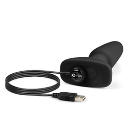b-Vibe Rimming Plug 2 - Анальная пробка с риммингом