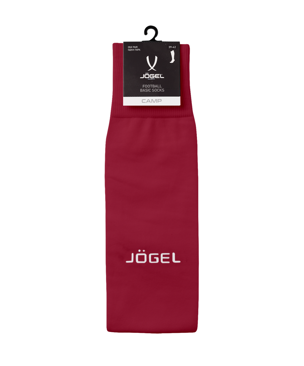 Гетры футбольные CAMP BASIC SOCKS, гранатовый/серый/белый