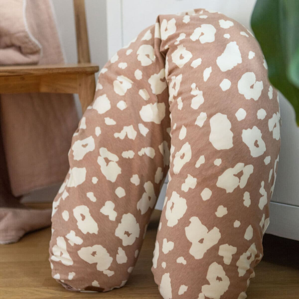 Подушка для кормления BEABA Big Flopsy бежево-белая