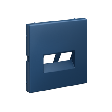 Накладка двойная ArtGallery для информационных функций типа Keystone аквамарин SE GAL001190