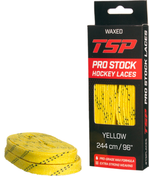 TSP Шнурки хоккейные с усиленной пропиткой PRO STOCK Waxed