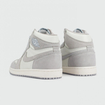 кроссовки Air Jordan 1 Mid White / Grey