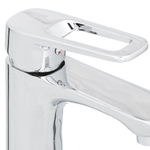 Смеситель для раковины, Frud, корот изл, с картриджем, хром, R10122