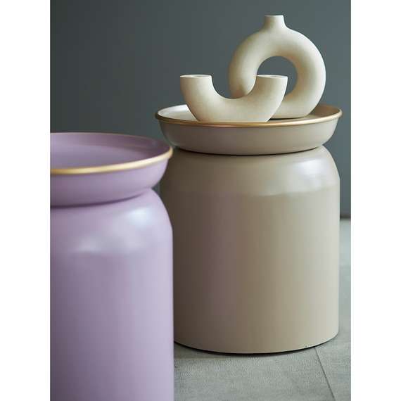 Журнальный столик Ingvild, Ø38х45 см, бежевый