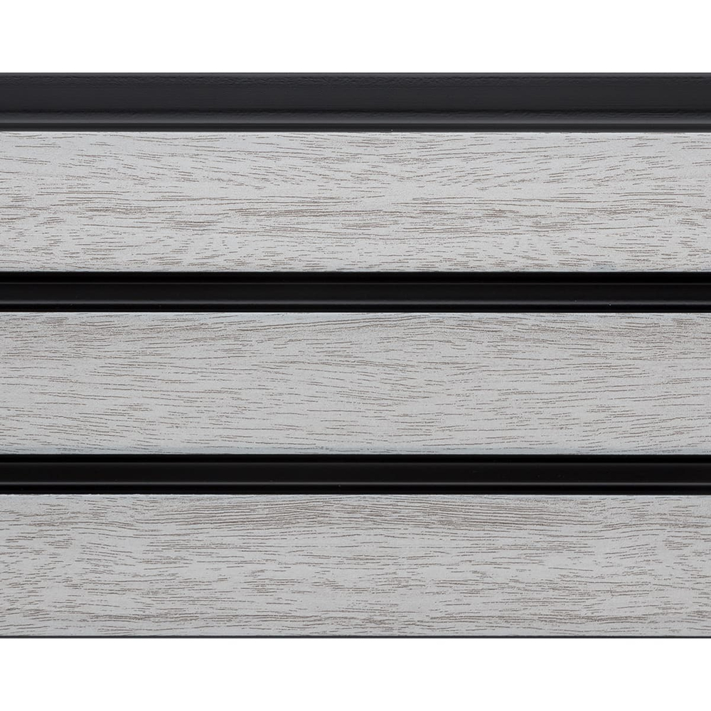 Панель вспененный полистирол ГРЕЙС 3D RAIL Ясень серый 120х2700 мм