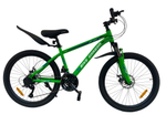Велосипед Bike Dragon 26" 21скор (стальная рама, SunRun, диск. тормоз) BD-2-26-2 зеленый