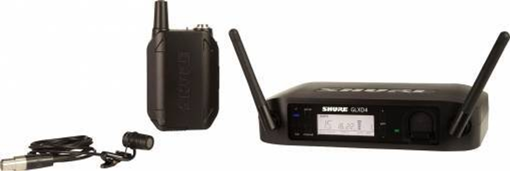 SHURE GLXD14E/85 Z2 2.4 GHz цифровая радиосистема с петличным микрофоном WL185