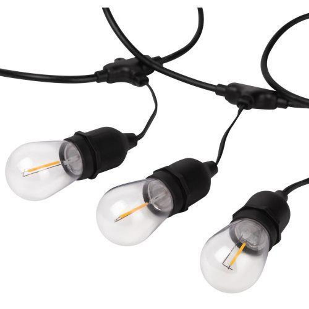 Гирлянда светодиодная "Белт Лайт" 4.5м 10LED тепл. бел. E27 IP65 220В на подвесах с лампами филамент дл. провода 60см каучук набор Эра Б0056017 Гирлянда светодиодная "Белт Лайт" 4.5м 10LED тепл. бел. E27 IP65 220В на подвесах с лампами филамент дл. провода 60см каучук набор Эра Б0056017