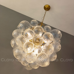 Люстра Cloyd MORRA C9 / Ø60 см - латунь (арт.11639)