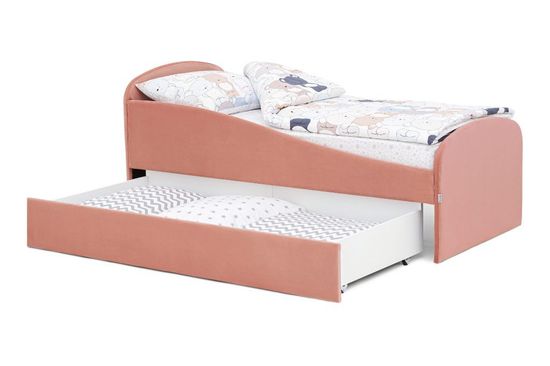 Кровать мягкая  LETMO с ящиком 1600*700  (велюр)