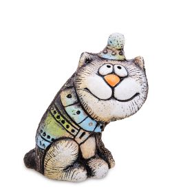 КоКо Шамель KK-240 Фигурка «Кот в шапке» шамот