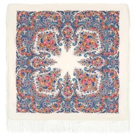 Павловопосадский платок Лира 1720-4