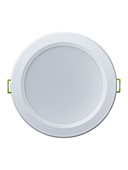 Светильник светодиодный 94 837 NDL-P1-20W-840-WH-LED 20Вт 4000К IP44 1650лм 176-264В (аналог Downlight КЛЛ 2х18) Navigator 94837