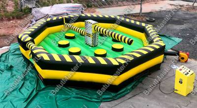 Коммерческая надувная игра "Увернись от палки" (Melt Down) 7*7*1.5 м