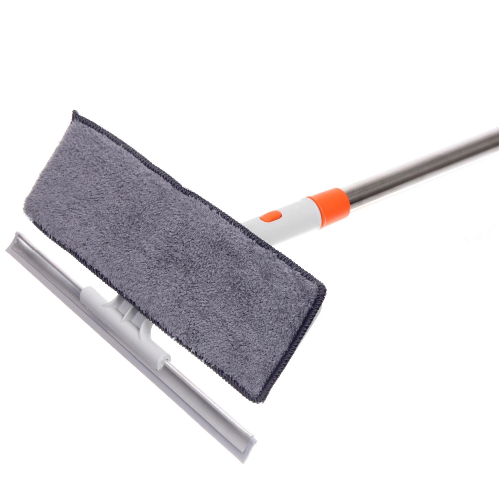 Окномойка Gray для мытья стекол телескоп. ручка 85-125см. насадка 28*8см. в комплекте две насадки