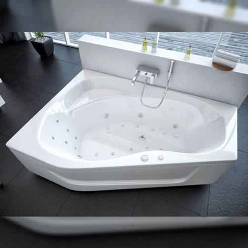 Акриловая ванна Aquatek (Акватек) Медея 170x95 L, с каркасом, с фронтальной панелью, со сливом-переливом