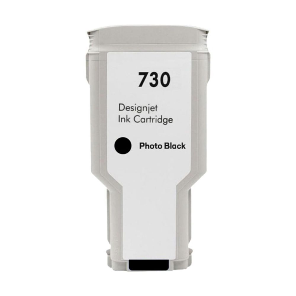 Картридж AQ, аналог HP P2V73A (730) для DesignJet T1600/T1700/T2600, черный фото (300мл)