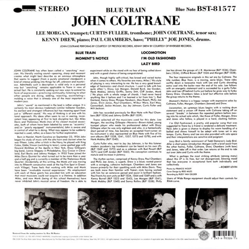 John Coltrane / Blue Train (LP)