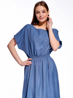 Платье женское летнее длинное из вискозы (повседневное, пляжное, городское)