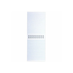 Блокнот МАЛЫЙ ФОРМАТ А7 75х105 мм, 40 л., гребень, картон, клетка, BRAUBERG "Minimal Classic"