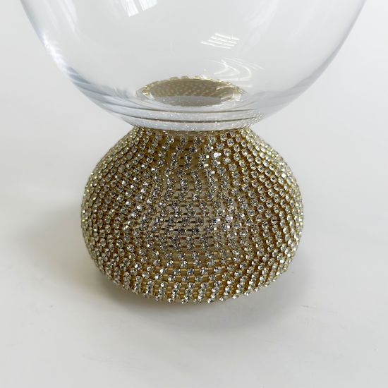 Бокал со стразами, 480 мл