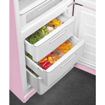 Отдельностоящий двухдверный холодильник Smeg FAB32RPK5