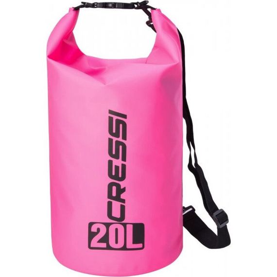 Гермомешок Cressi с лямкой Dry Bag 20 л розовый