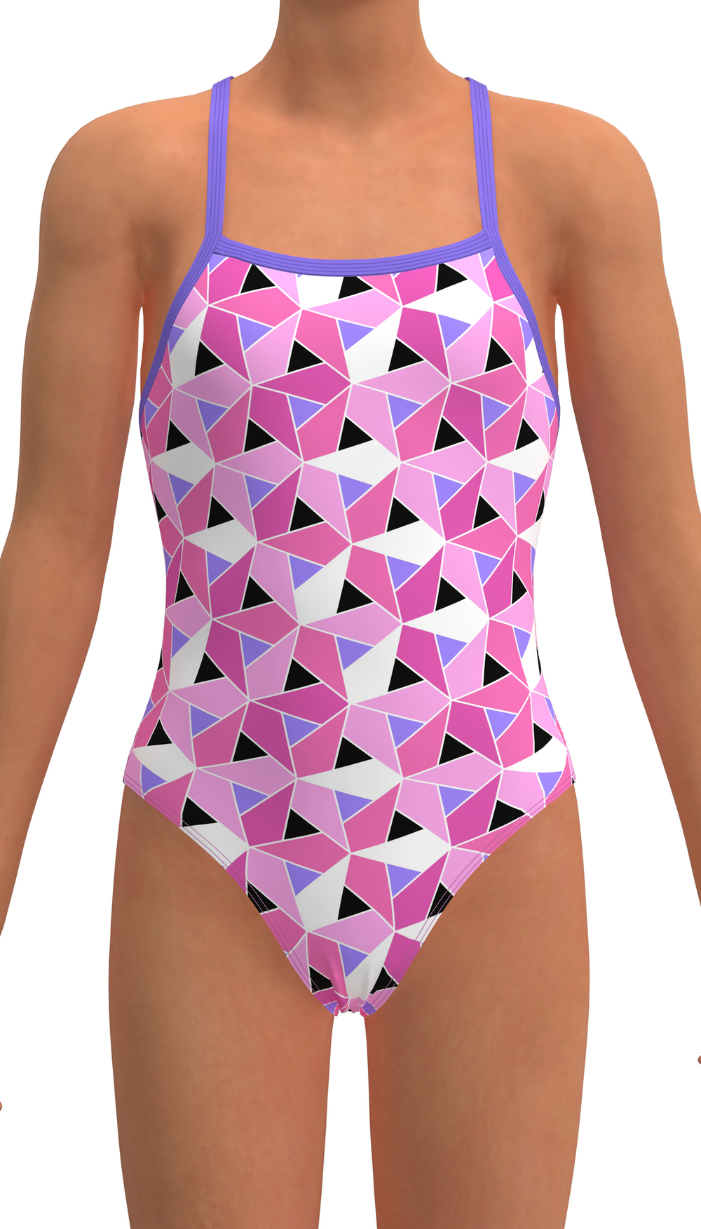 Купальник FUNKITA Girl's Ninja Star (Strapped In)