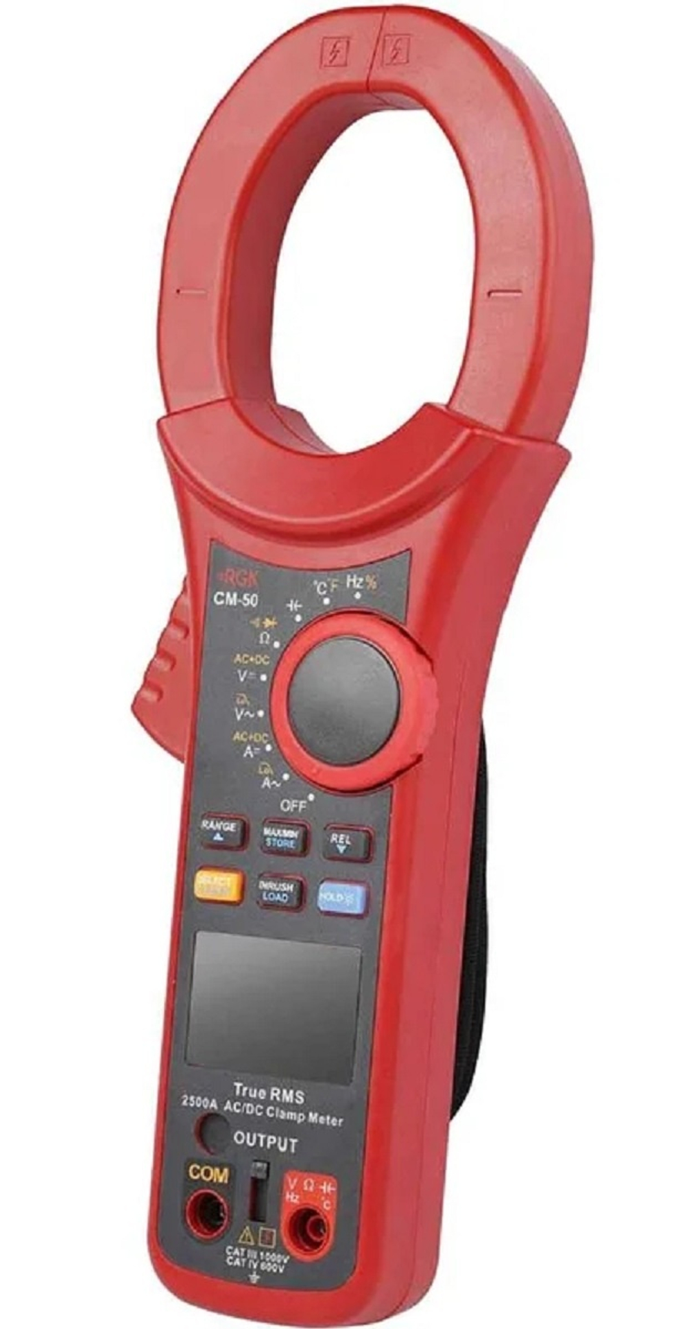 Клещи токоизмерительные RGK CM-50 с поверкой