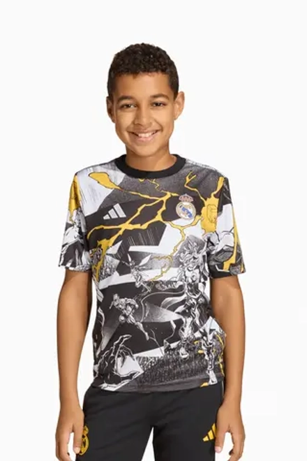 Футболка adidas Real Madrid x Marvel 25/26 Pre-Match Junior